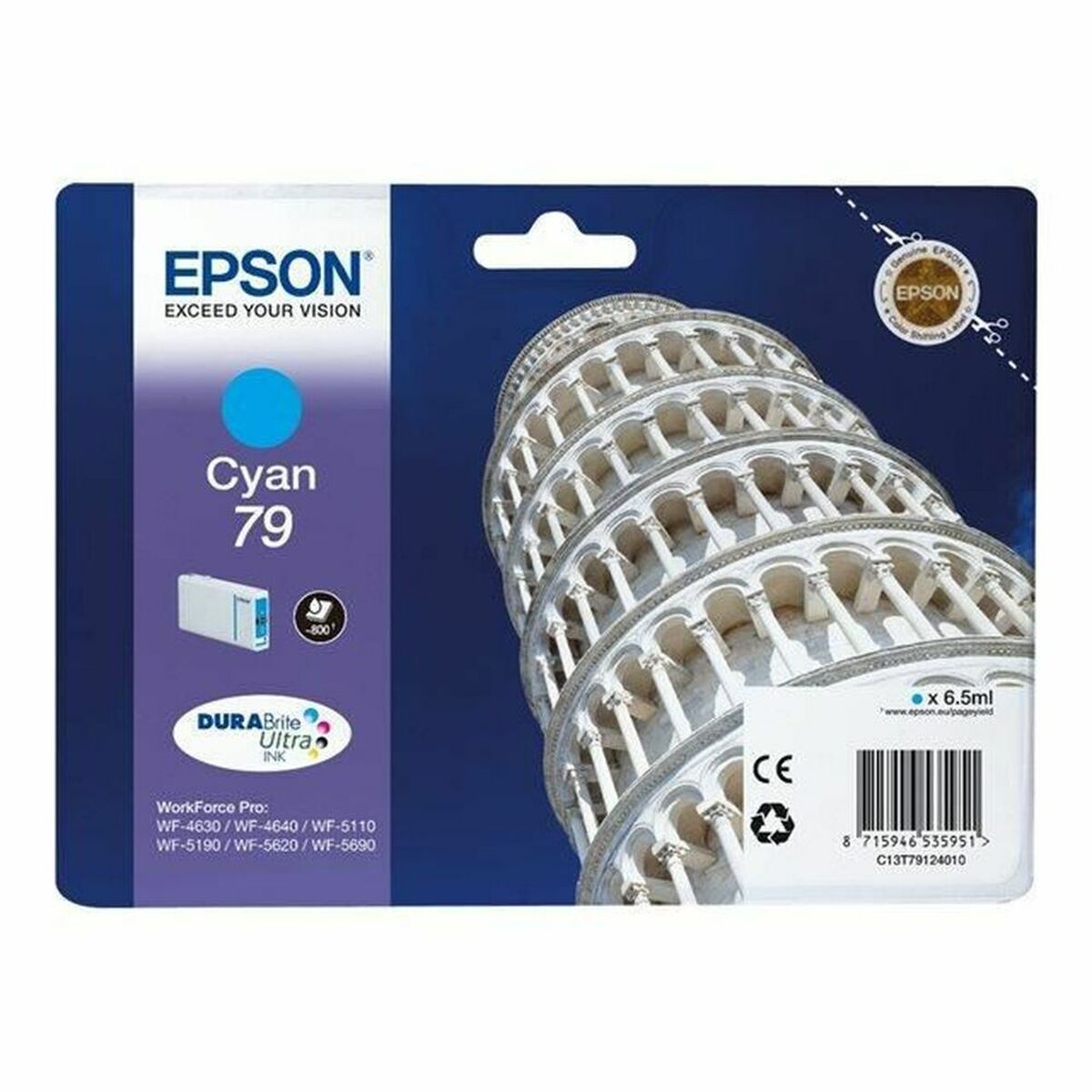 Original Ink Cartridge Epson 235G863 Blue Cyan (1 Unit) Original Ink Cartridge Epson 235G863 Blue Cyan (1 Unit)