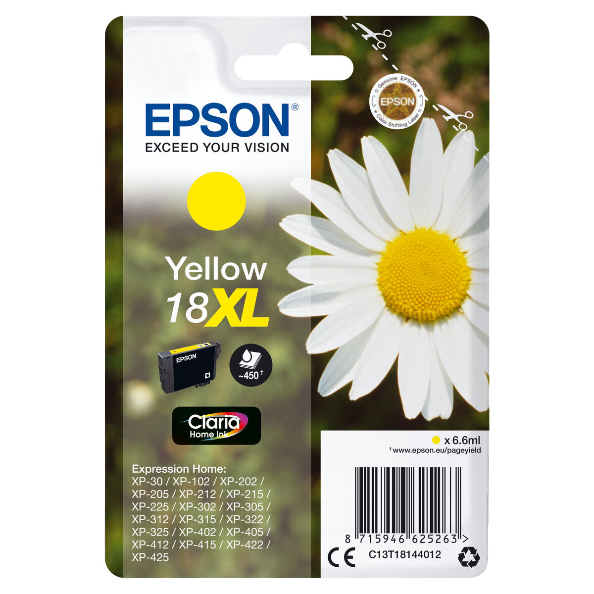 Original Ink Cartridge Epson 235M201 Yellow Original Ink Cartridge Epson 235M201 Yellow