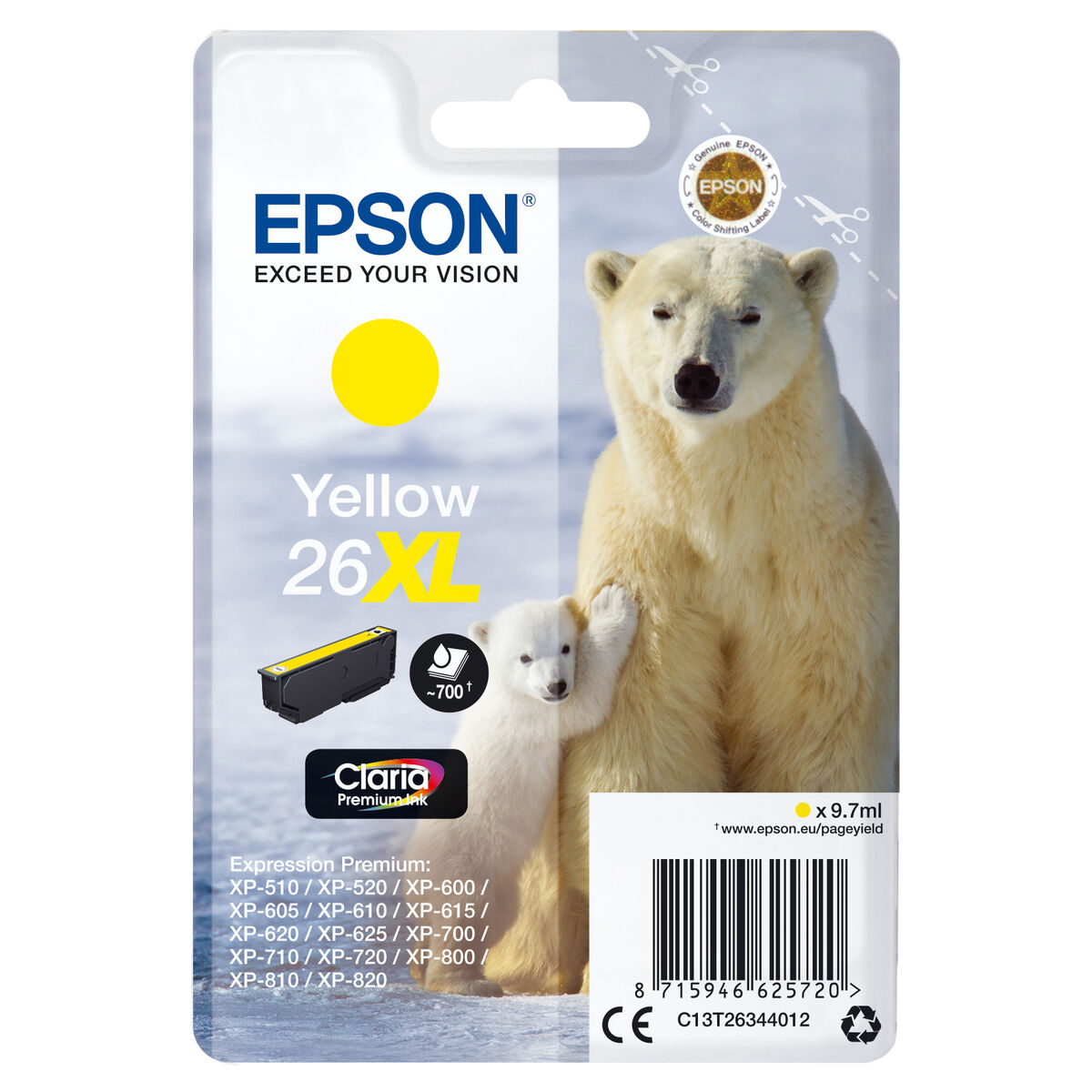 Original Ink Cartridge Epson 235M200 Yellow Original Ink Cartridge Epson 235M200 Yellow