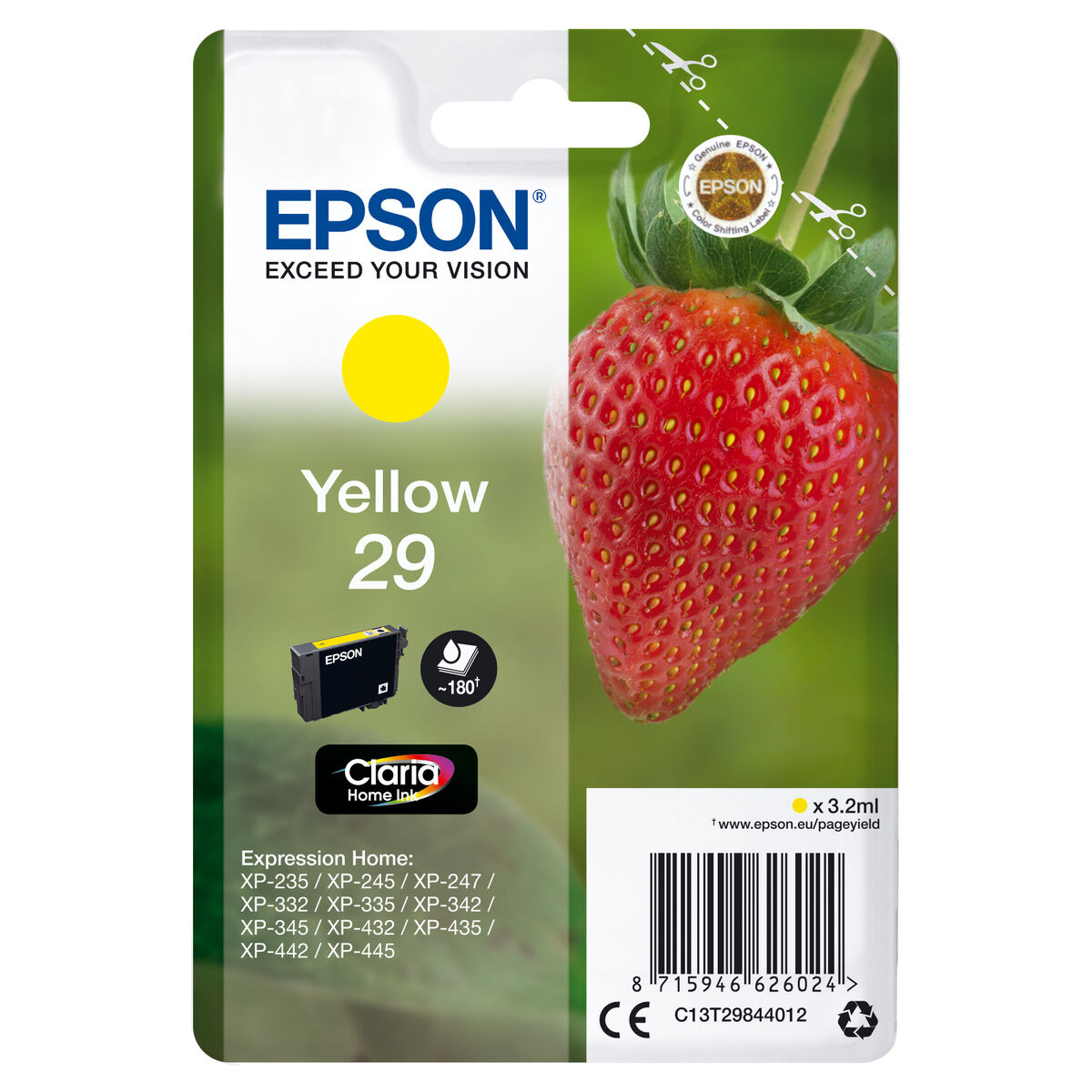 Original Ink Cartridge Epson 235M145 Yellow Original Ink Cartridge Epson 235M145 Yellow