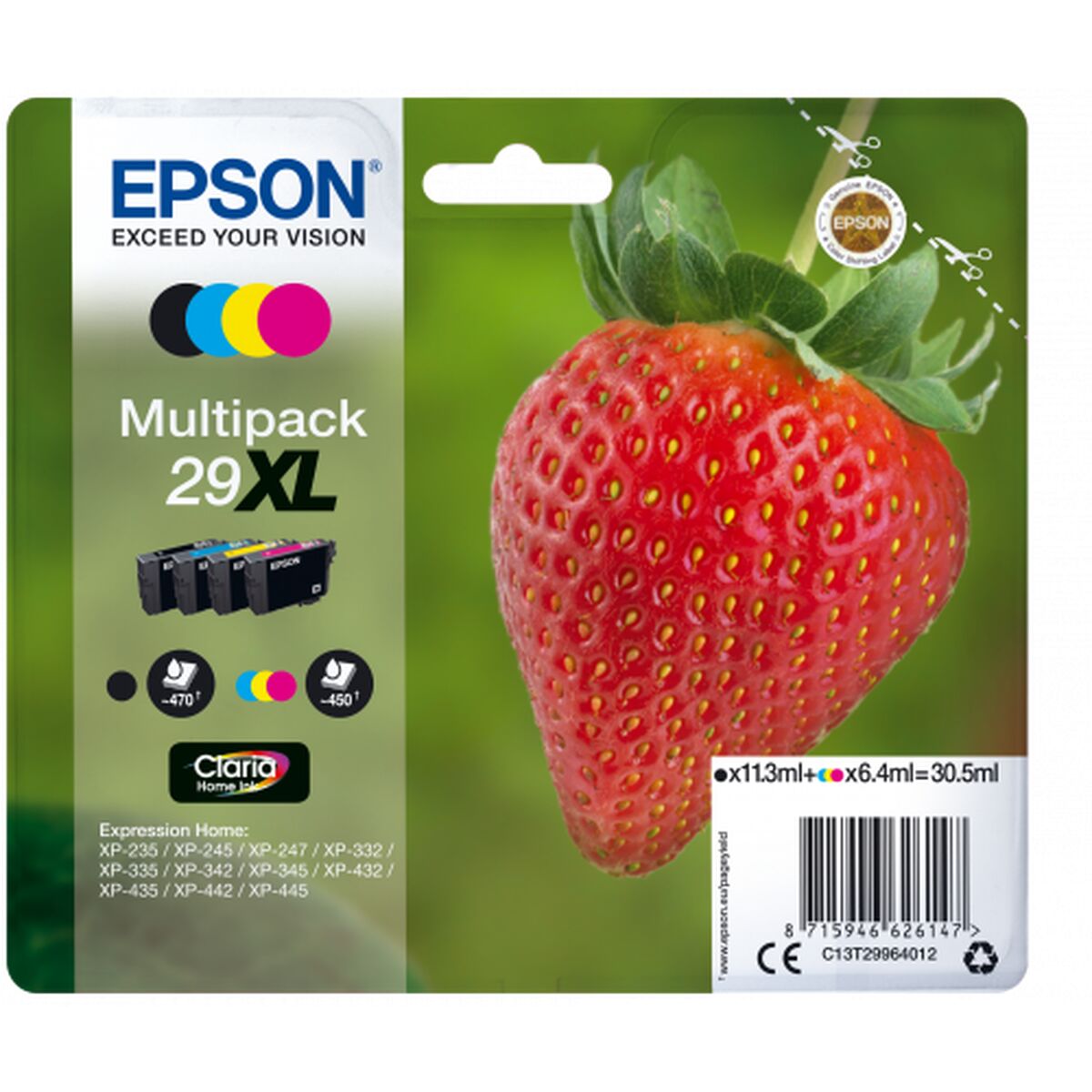 Original Ink Cartridge Epson 235M138 Black Original Ink Cartridge Epson 235M138 Black