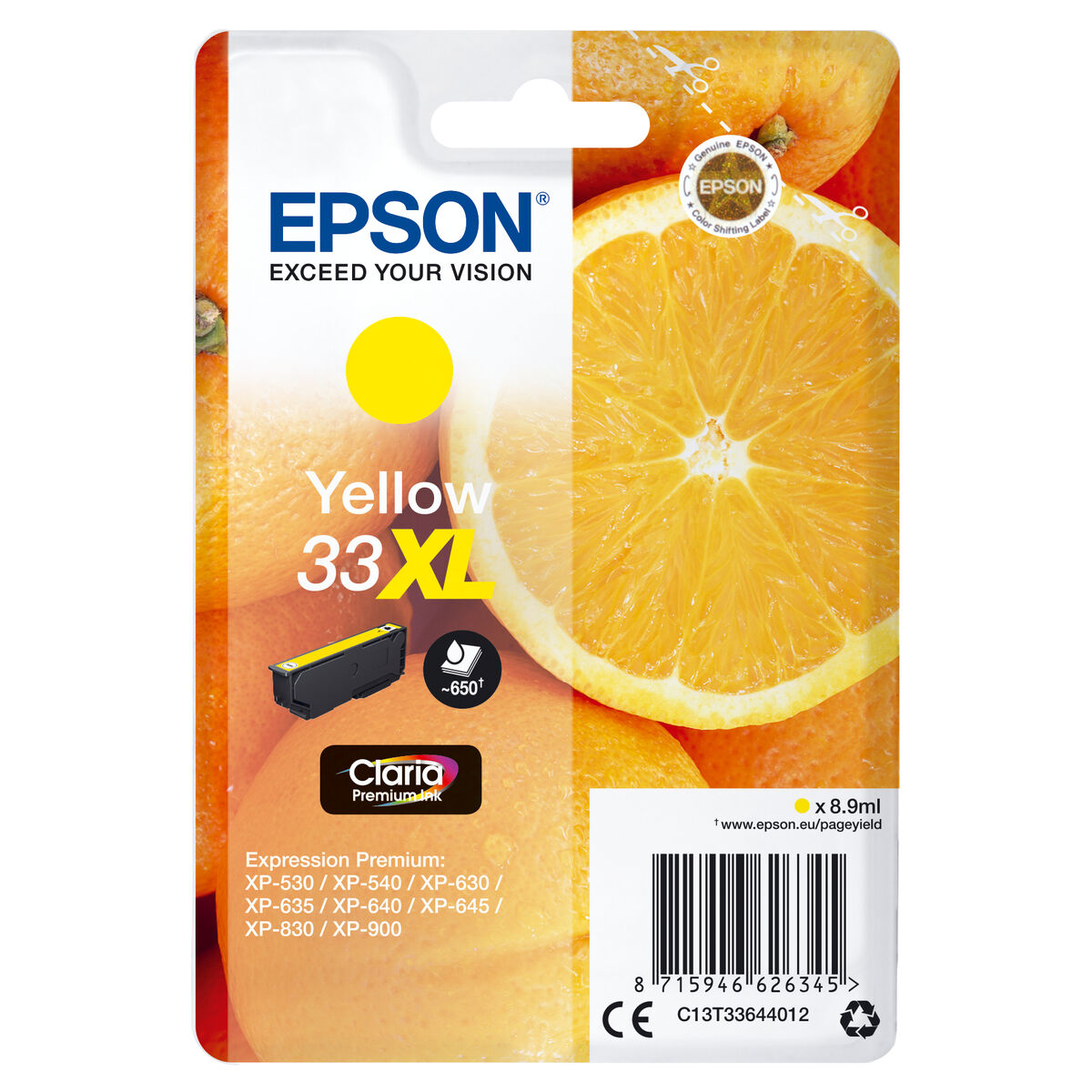 Original Ink Cartridge Epson 235M248 Yellow Original Ink Cartridge Epson 235M248 Yellow