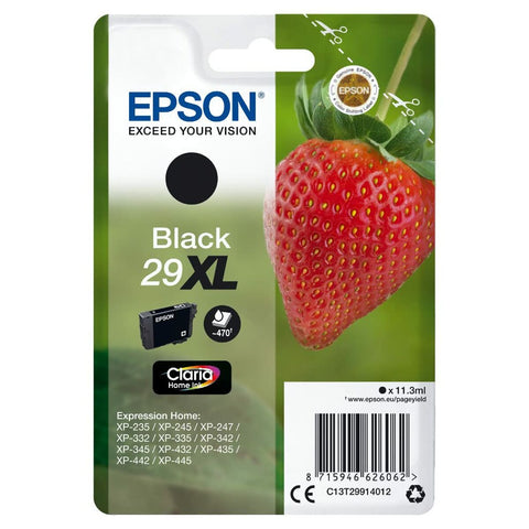 Original Ink Cartridge Epson 29 XL Black (10 Units) Original Ink Cartridge Epson 29 XL Black (10 Units)