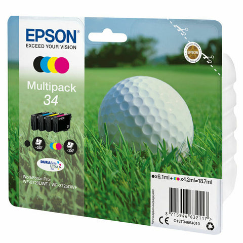 Original Ink Cartridge Epson 34 Multicolour Original Ink Cartridge Epson 34 Multicolour
