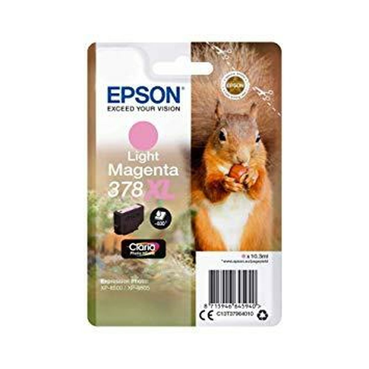 Original Ink Cartridge Epson 378XL 10,3 ml Magenta Original Ink Cartridge Epson 378XL 10,3 ml Magenta