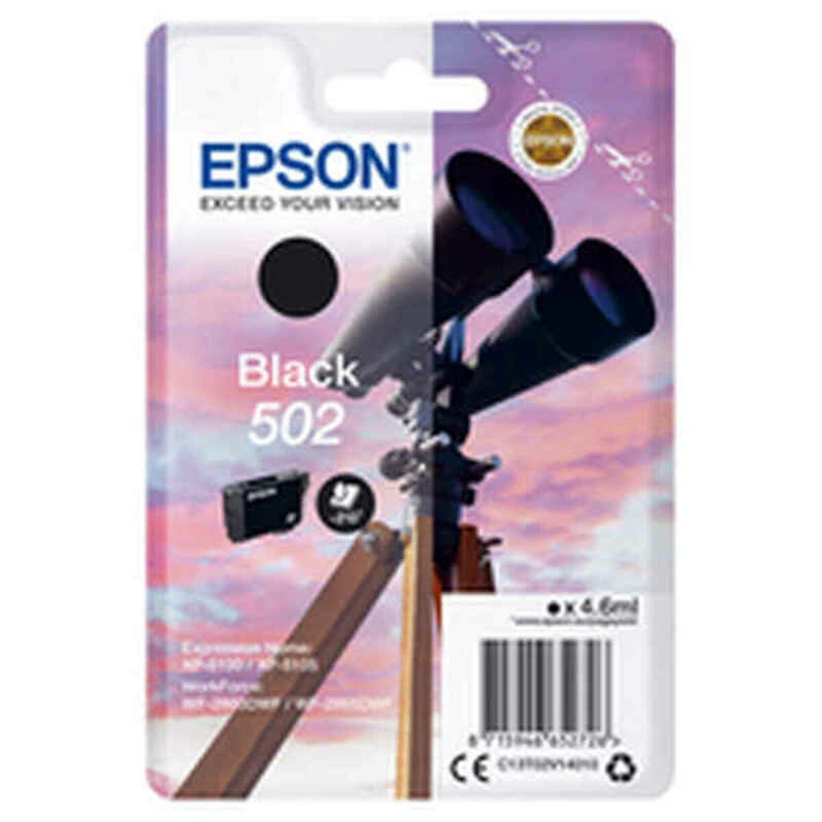 Original Ink Cartridge Epson 502 Black Original Ink Cartridge Epson 502 Black