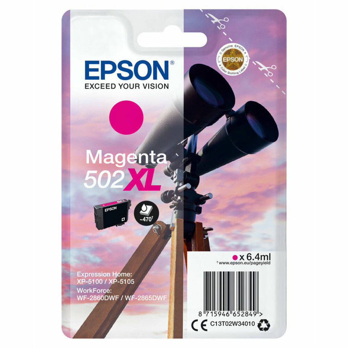 Original Ink Cartridge Epson 2984090 Magenta Original Ink Cartridge Epson 2984090 Magenta