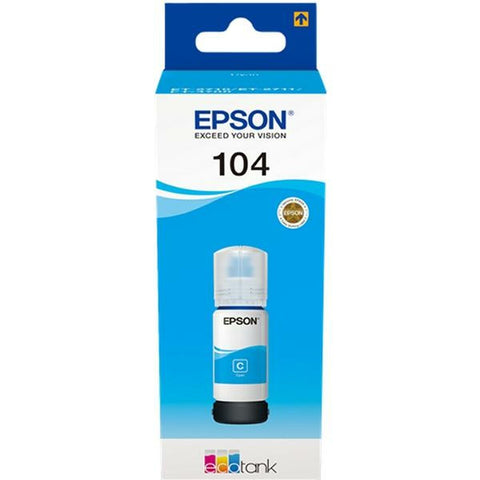 Refill ink Epson Nº 104 Cyan Refill ink Epson Nº 104 Cyan
