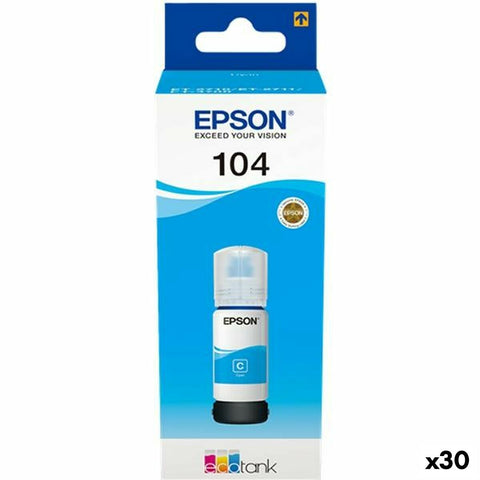 Refill ink Epson Nº 104 Cyan Refill ink Epson Nº 104 Cyan