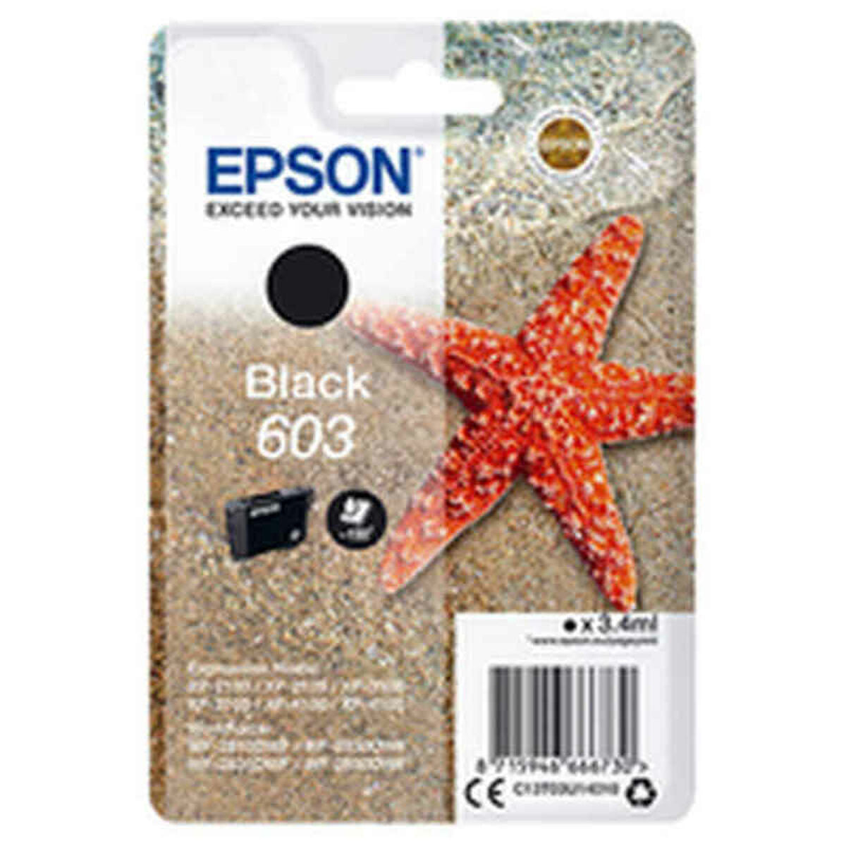 Original Ink Cartridge Epson 603 Black Original Ink Cartridge Epson 603 Black