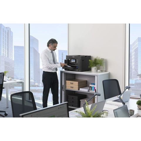 Multifunction Printer Epson EcoTank ET-5850 25 ppm WiFi Black Multifunction Printer Epson EcoTank ET-5850 25 ppm WiFi Black
