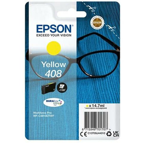 Original Ink Cartridge Epson 408 Yellow Black Original Ink Cartridge Epson 408 Yellow Black