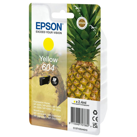 Original Ink Cartridge Epson 604 Yellow Original Ink Cartridge Epson 604 Yellow