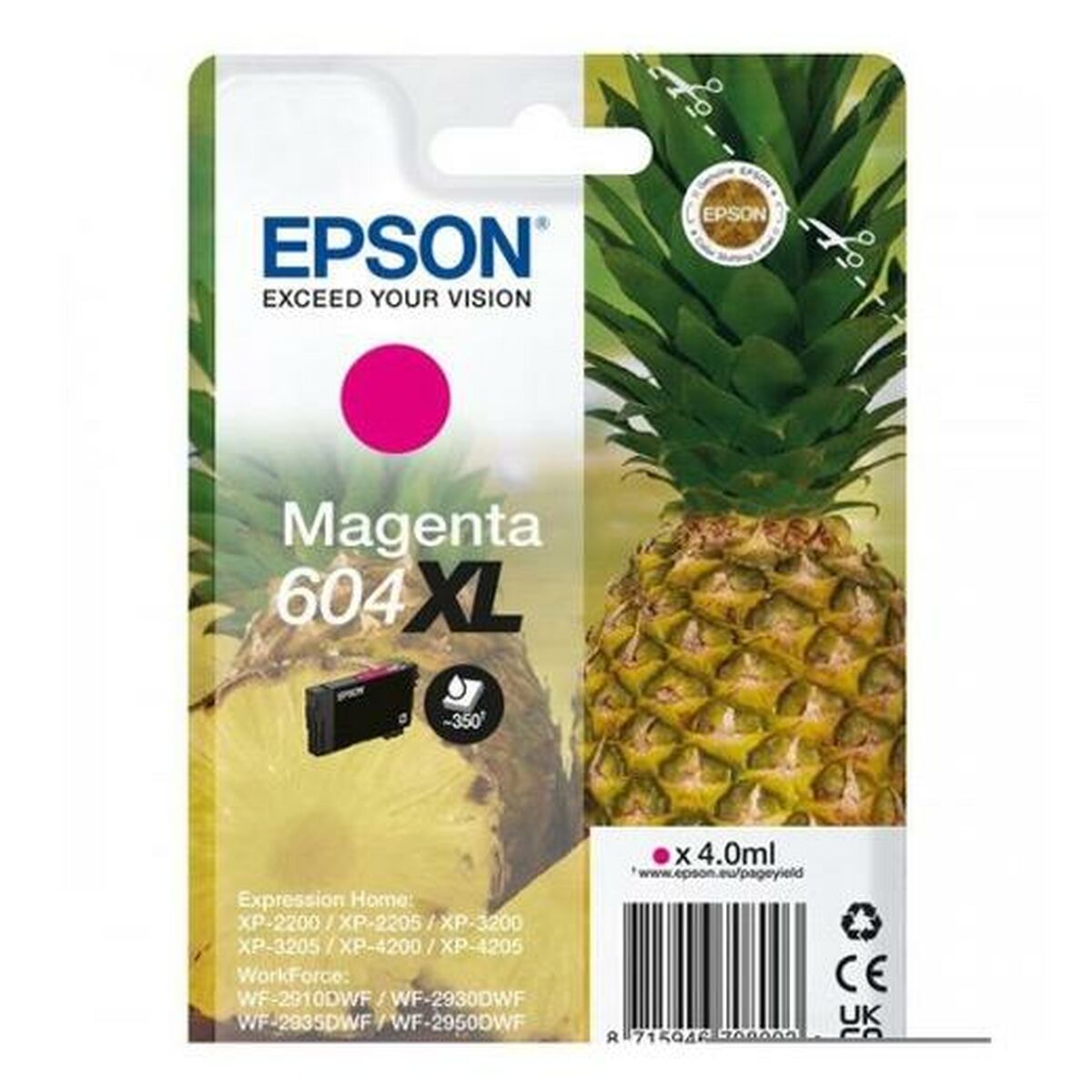 Original Ink Cartridge Epson 604XL Magenta Original Ink Cartridge Epson 604XL Magenta