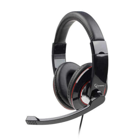 Headphones with Microphone GEMBIRD MHS-00 Black Headphones with Microphone GEMBIRD MHS-00 Black