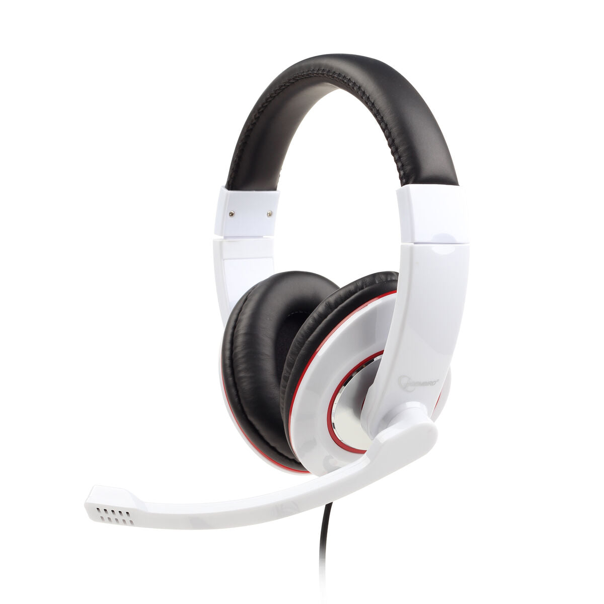 Headphones with Microphone GEMBIRD MHS-001-GW Headphones with Microphone GEMBIRD MHS-001-GW