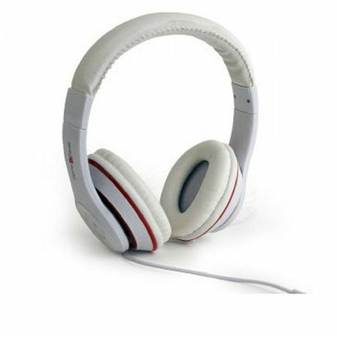 Headphones with Headband GEMBIRD Los Angeles White Headphones with Headband GEMBIRD Los Angeles White