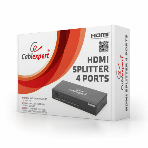 Splitter GEMBIRD DSP-4PH4-02 Black Splitter GEMBIRD DSP-4PH4-02 Black