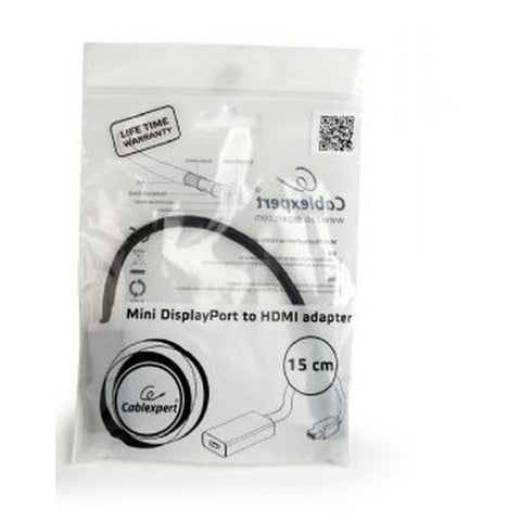Mini DisplayPort to HDMI Adapter GEMBIRD CA1132067 Black Mini DisplayPort to HDMI Adapter GEMBIRD CA1132067 Black