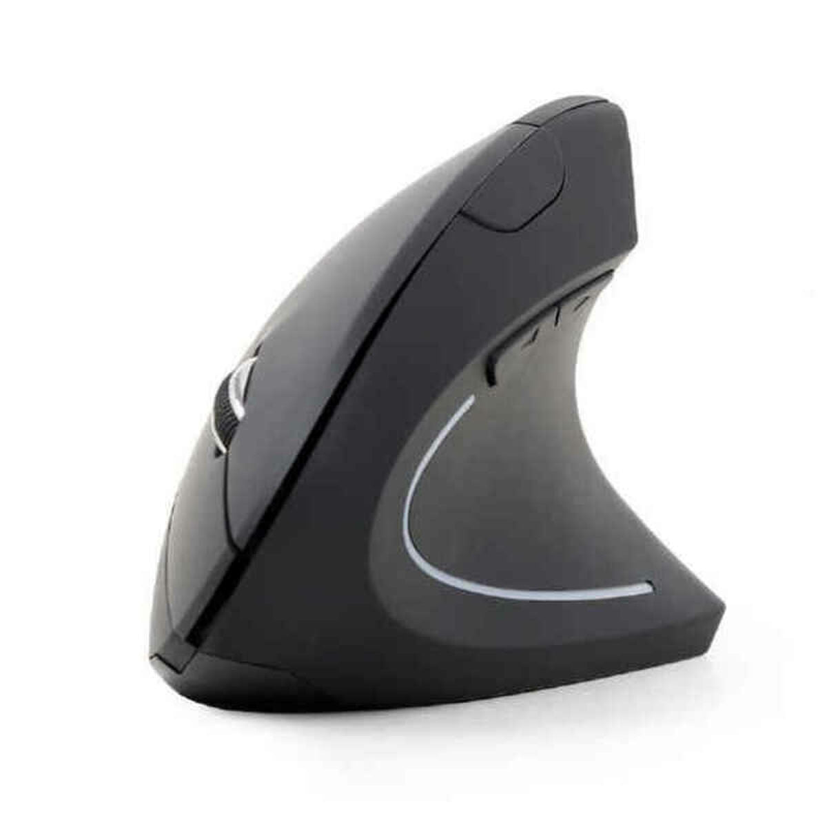 Wireless Mouse GEMBIRD MUSW-ERGO-01 Black (1 Unit) Wireless Mouse GEMBIRD MUSW-ERGO-01 Black (1 Unit)