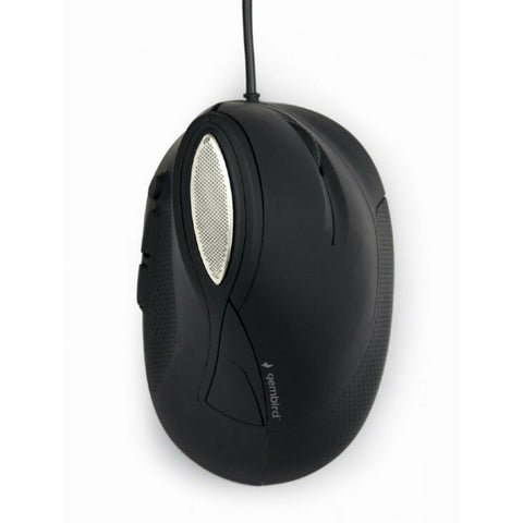 Mouse with Cable and Optical Sensor GEMBIRD MUS-ERGO-03. 3200 DPI Black (1 Unit) Mouse with Cable and Optical Sensor GEMBIRD MUS-ERGO-03. 3200 DPI Black (1 Unit)