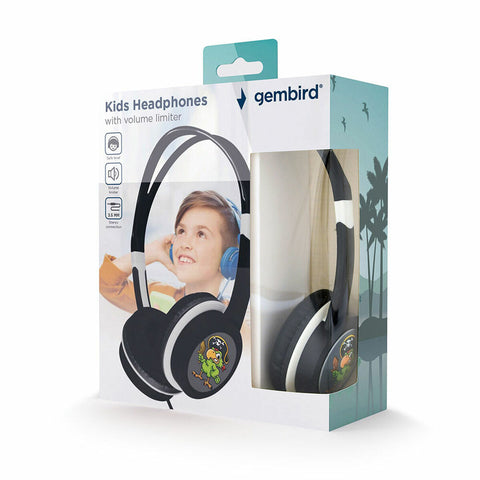 Headphones with Headband GEMBIRD MHP-JR-BK Children's Headphones with Headband GEMBIRD MHP-JR-BK Children's