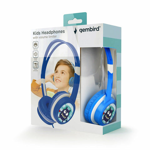 Headphones with Headband GEMBIRD MHP-JR-B Children's Headphones with Headband GEMBIRD MHP-JR-B Children's
