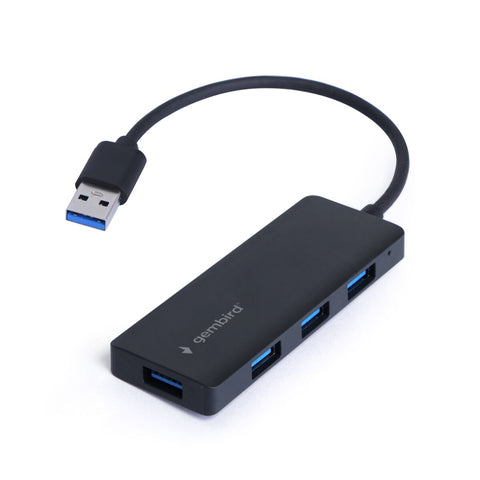 USB Hub GEMBIRD UHB-U3P4-03 Black USB Hub GEMBIRD UHB-U3P4-03 Black