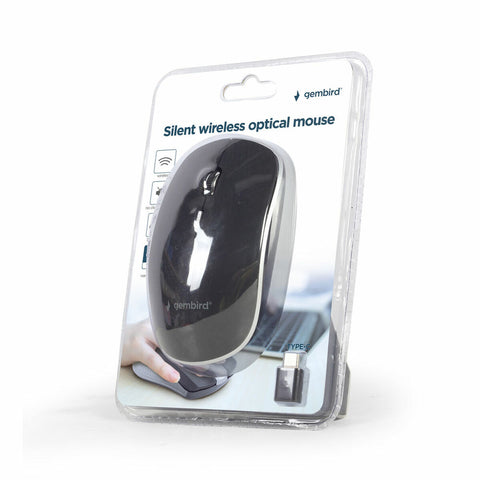 Mouse GEMBIRD PE2132159 Black 1600 dpi (1 Unit) Mouse GEMBIRD PE2132159 Black 1600 dpi (1 Unit)