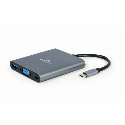 USB Hub GEMBIRD A-CM-COMBO6-01 Grey USB Hub GEMBIRD A-CM-COMBO6-01 Grey