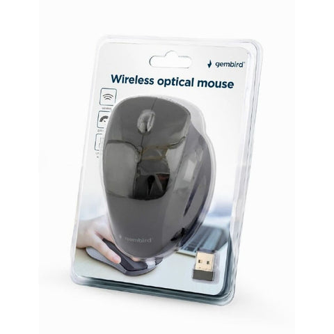 Optical Wireless Mouse GEMBIRD MUSW-6B-02 1600 dpi Optical Wireless Mouse GEMBIRD MUSW-6B-02 1600 dpi