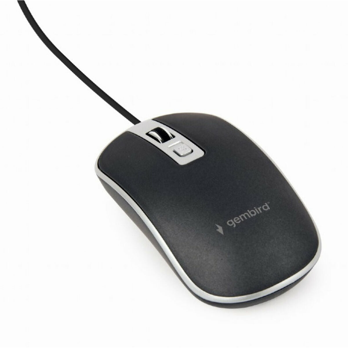 Mouse with Cable and Optical Sensor GEMBIRD MUS-4B-06-BS 1200 DPI (1 Unit) Mouse with Cable and Optical Sensor GEMBIRD MUS-4B-06-BS 1200 DPI (1 Unit)