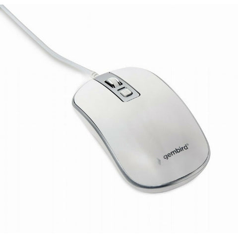 Mouse with Cable and Optical Sensor GEMBIRD MUS-4B-06-WS 1200 DPI Mouse with Cable and Optical Sensor GEMBIRD MUS-4B-06-WS 1200 DPI