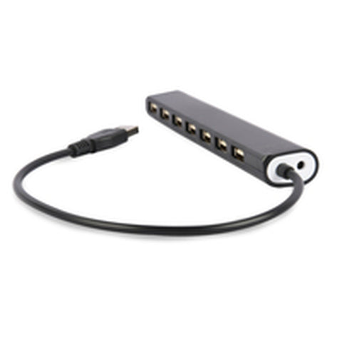 USB Hub GEMBIRD UHB-U2P7-04 Black USB Hub GEMBIRD UHB-U2P7-04 Black