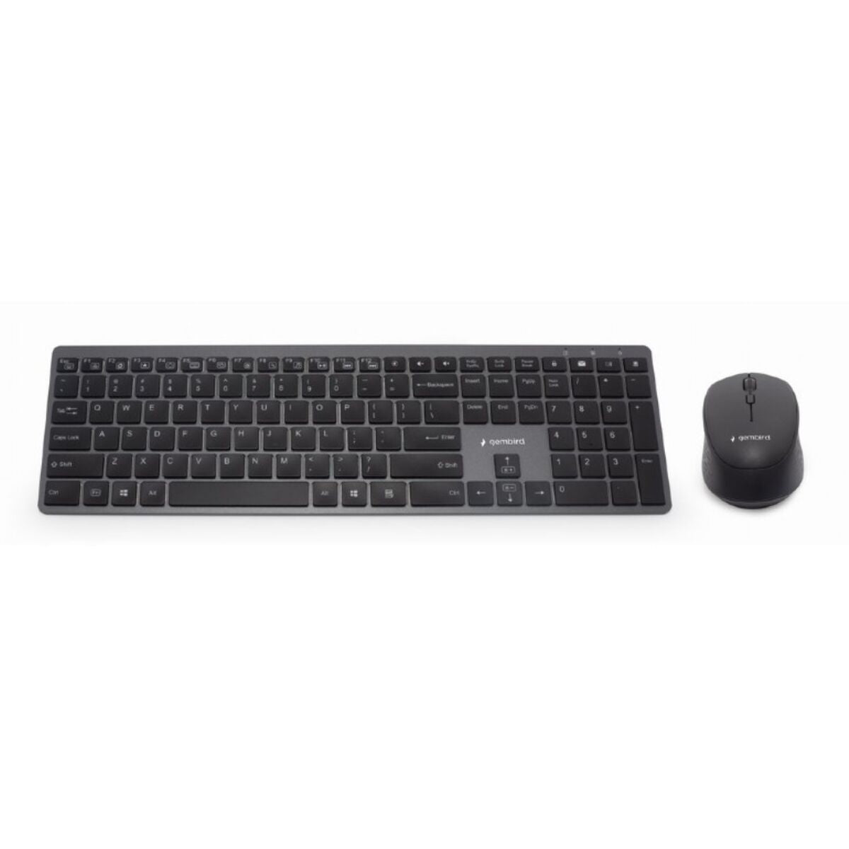 Keyboard GEMBIRD KBS-ECLIPSE-M500-ES Black Spanish Qwerty Keyboard GEMBIRD KBS-ECLIPSE-M500-ES Black Spanish Qwerty