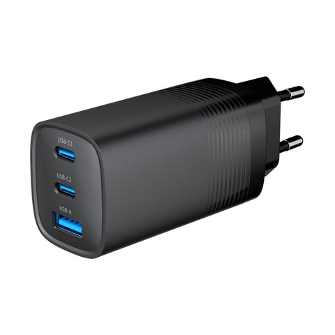 Wall Charger GEMBIRD TA-UC-PDQC65-01-BK Wall Charger GEMBIRD TA-UC-PDQC65-01-BK