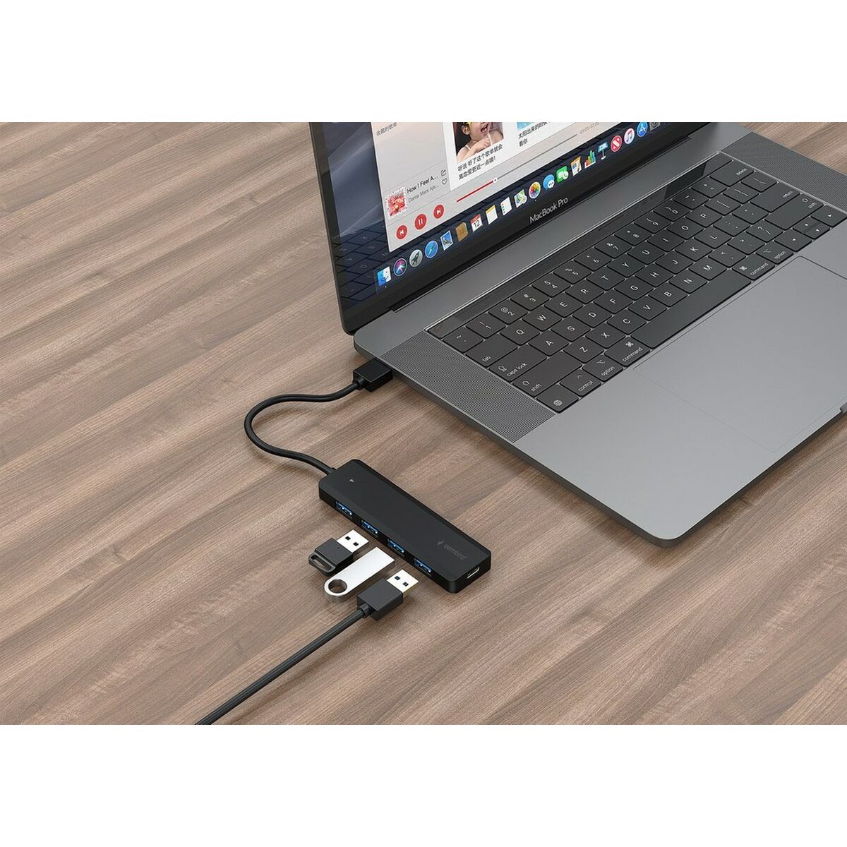USB Hub GEMBIRD UHB-U3P4P-02 USB Hub GEMBIRD UHB-U3P4P-02