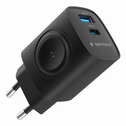 Wall Charger GEMBIRD TA-UC-PDQCW20-01-BK Wall Charger GEMBIRD TA-UC-PDQCW20-01-BK