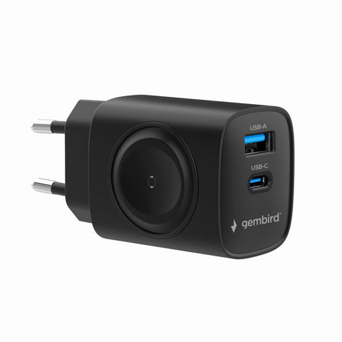 Wall Charger GEMBIRD TA-UC-PDQCW20-01-BK Wall Charger GEMBIRD TA-UC-PDQCW20-01-BK