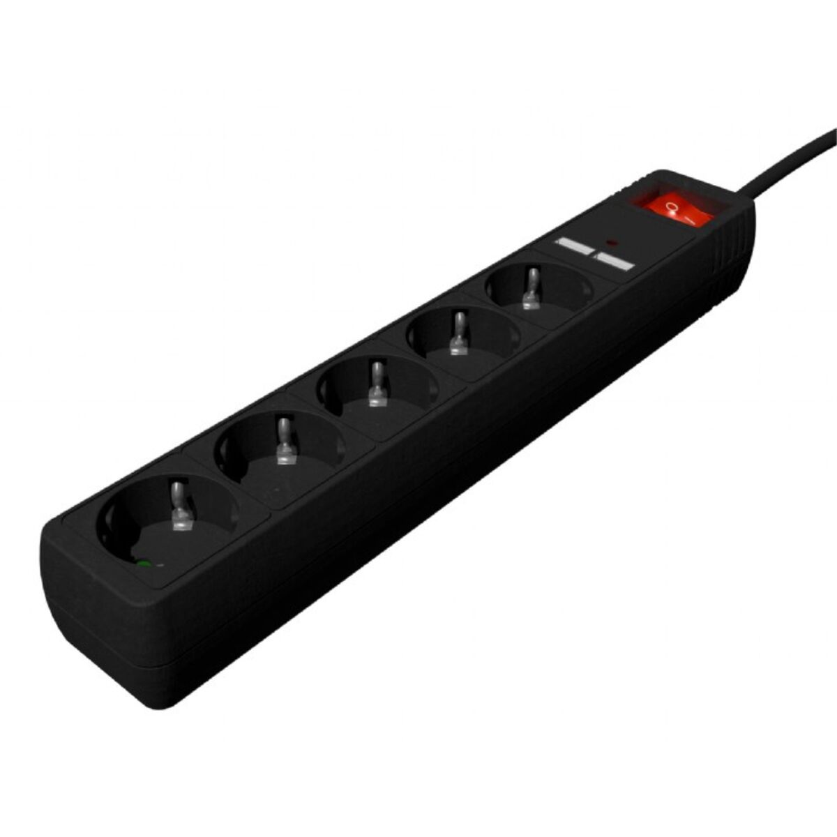 Power Strip - 5 Sockets GEMBIRD SPG5-U2-5-02 Power Strip - 5 Sockets GEMBIRD SPG5-U2-5-02