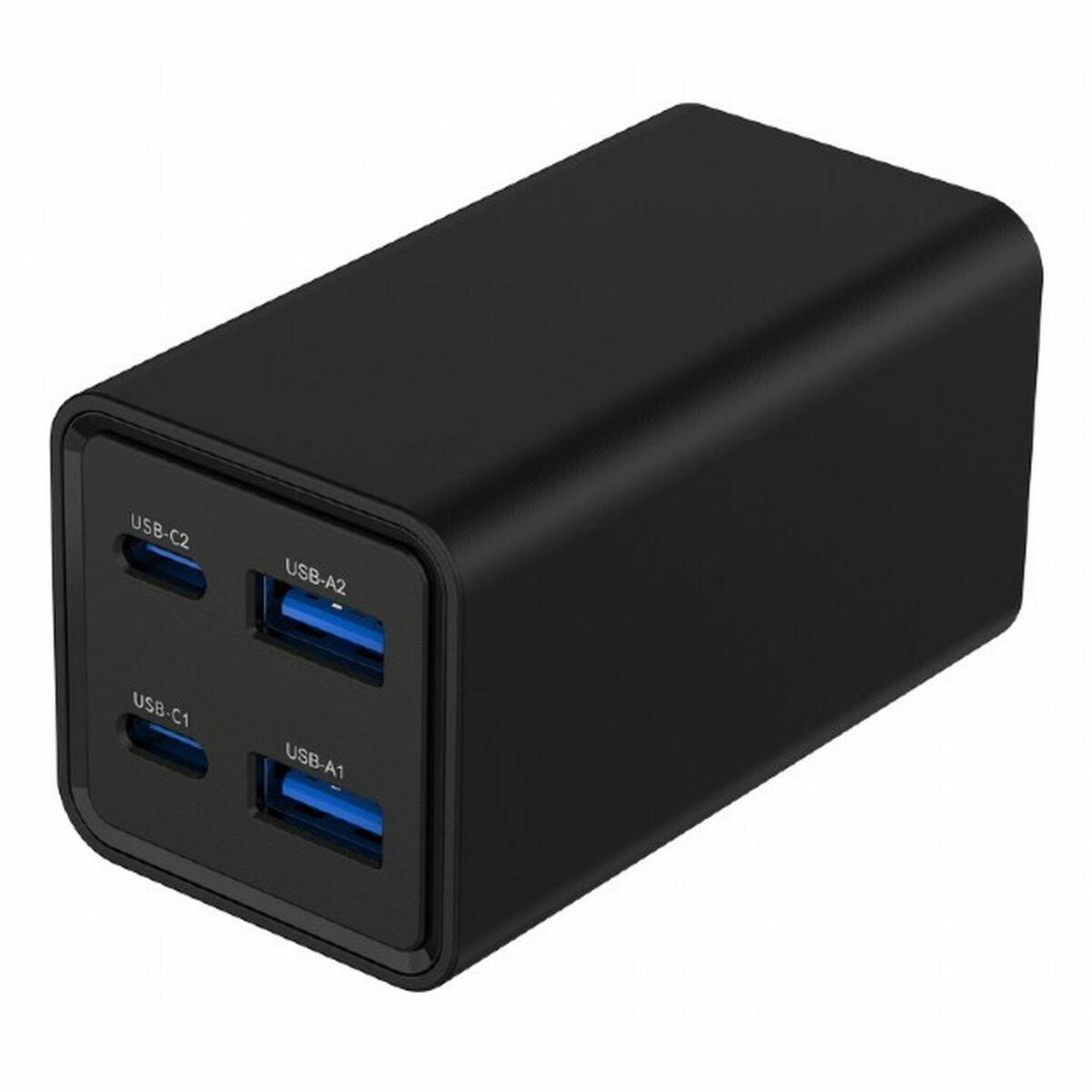 Wall Charger GEMBIRD TA-UC-2A2C-PD65-01-BK Wall Charger GEMBIRD TA-UC-2A2C-PD65-01-BK