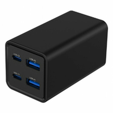 Wall Charger GEMBIRD TA-UC-2A2C-PD65-01-BK Wall Charger GEMBIRD TA-UC-2A2C-PD65-01-BK
