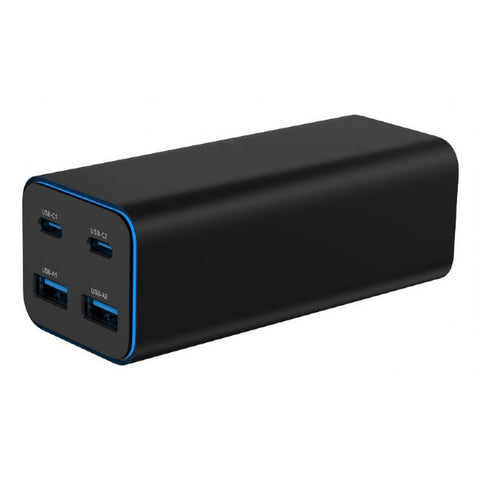 Wall Charger GEMBIRD TA-UC-2A2C-PD100-01-BK Wall Charger GEMBIRD TA-UC-2A2C-PD100-01-BK