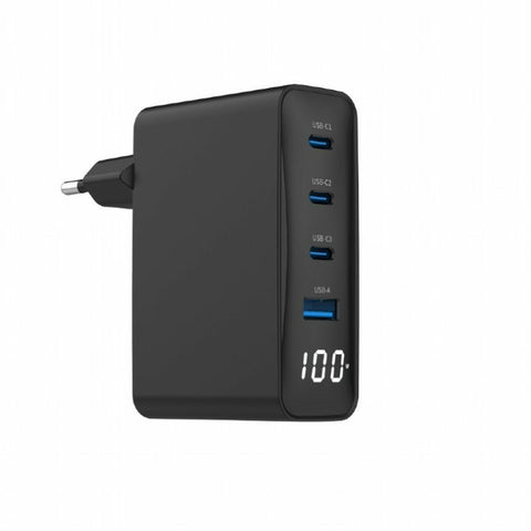 Wall Charger GEMBIRD TA-UC-PDQC100LCD-01-BK Wall Charger GEMBIRD TA-UC-PDQC100LCD-01-BK