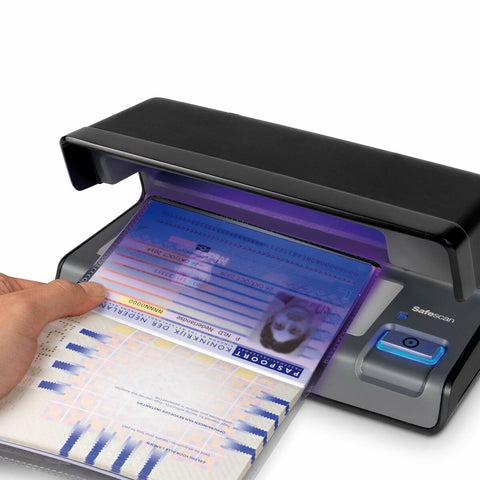 Counterfeit Note Detector Safescan 50 9 W Black Counterfeit Note Detector Safescan 50 9 W Black