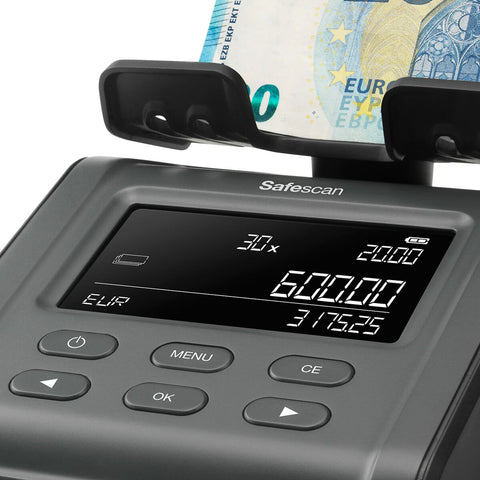 Banknote counter Safescan 6165 G3 Black Banknote counter Safescan 6165 G3 Black