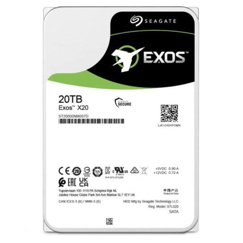 Hard Drive Seagate ST20000NM007D 20TB 3.5" Hard Drive Seagate ST20000NM007D 20TB 3.5"