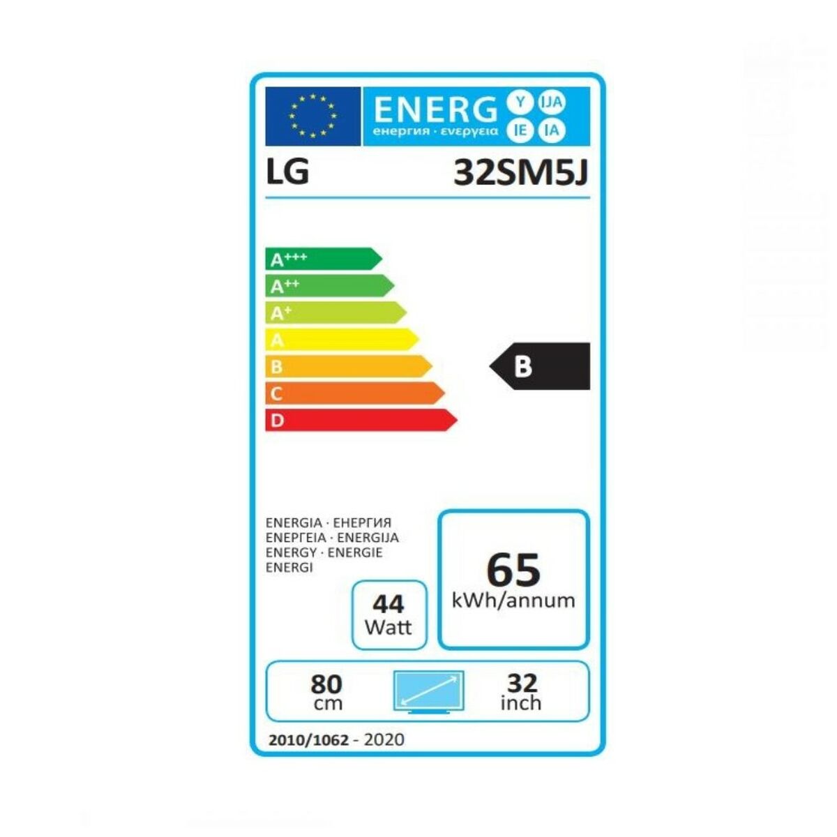 Videowall Monitor LG 32SM5J-B Full HD 32" 32" Videowall Monitor LG 32SM5J-B Full HD 32" 32"