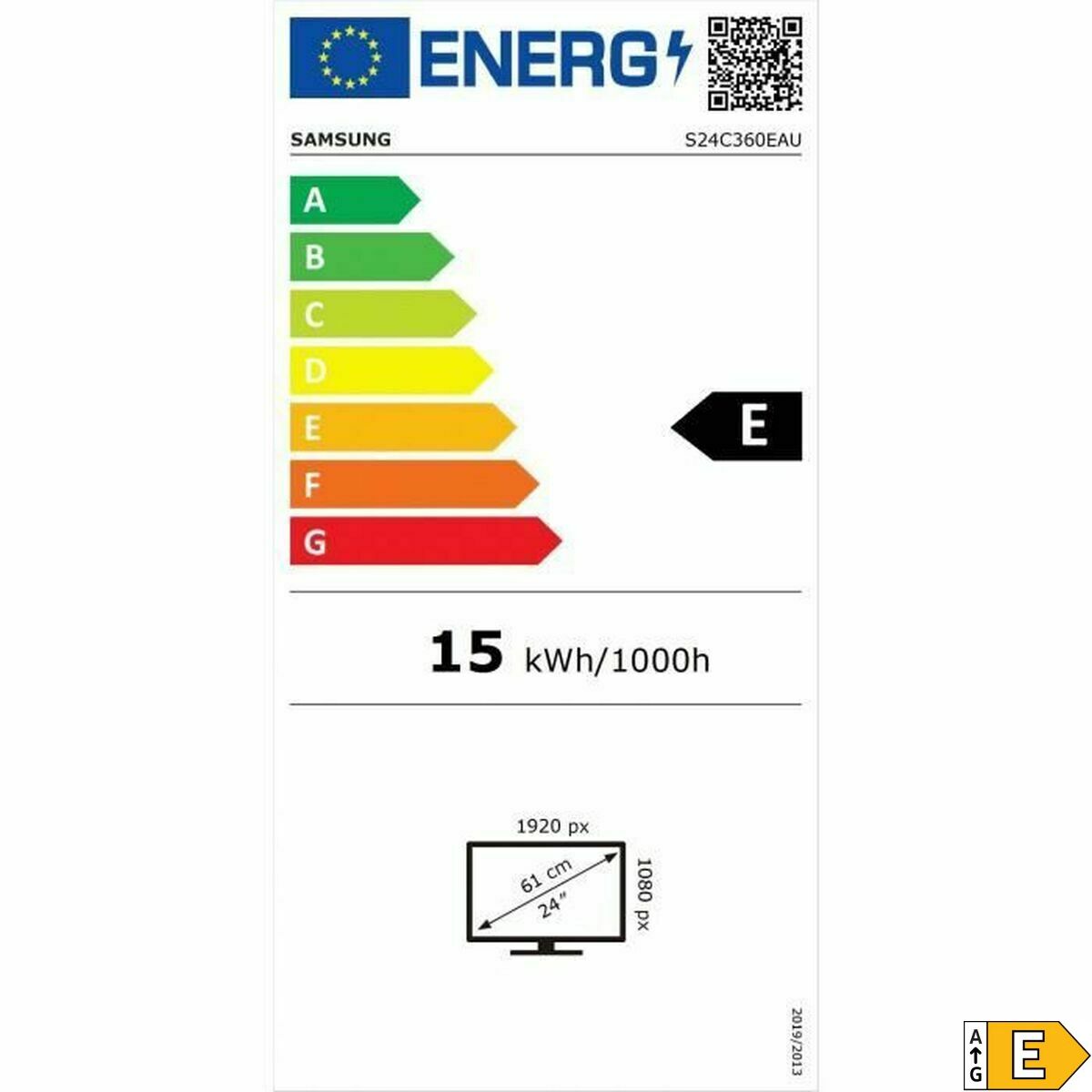 Monitor Samsung LS24C360EAUXEN Full HD 24" Monitor Samsung LS24C360EAUXEN Full HD 24"
