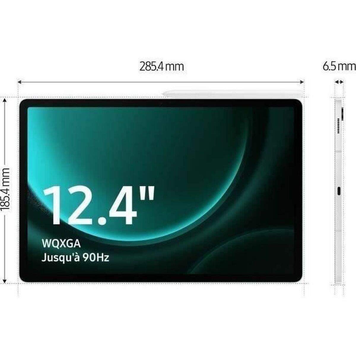 Tablet Samsung Galaxy Tab S9 FE+ 8 GB RAM 128 GB Green Tablet Samsung Galaxy Tab S9 FE+ 8 GB RAM 128 GB Green